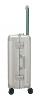 Travelite 'Next' 4-Rad-Trolley M 67cm 5,3 kg 69l  Aluminium silber-grün