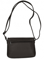 New Bags Damenschultertasche 3 RV schwarz
