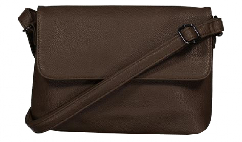 New Bags Damenschultertasche 3 RV schlamm