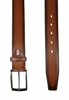 Lloyd Gürtel echt Leder 95cm an der Schließe kürzbar cognac MADE IN GERMANY