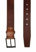 Lloyd Gürtel echt Leder 95cm an der Schließe kürzbar cognac MADE IN GERMANY