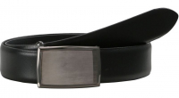 Lloyd Gürtel echt Leder 95cm an der Koppelschließe kürzbar schwarz MADE IN GERMANY