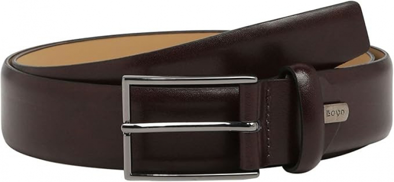 Lloyd Gürtel echt Leder 95cm braun an der Schnalle kürzbar