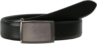 Lloyd Gürtel echt Leder 105 cm an der Koppelschließe kürzbar schwarz MADE IN GERMANY