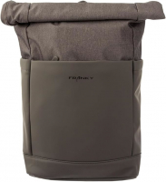 Franky Freizeit-Rucksack mit Laptopfach 15-20L aus Polyester/PU dunkelgrau
