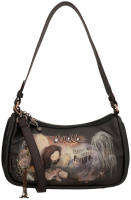 Anekke 'Dreamverse' Handbag Schultertasche anthrazit / braun