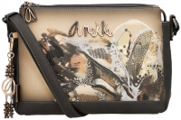 Anekke 'Dreamverse' Handbag Umhängetasche anthrazit / creme