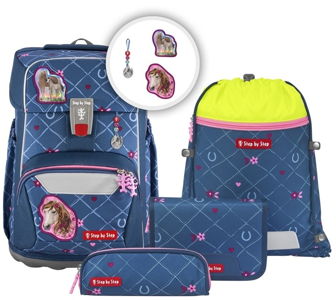Step by Step 'Horse Lima' Giant Schulrucksack 5-tlg.