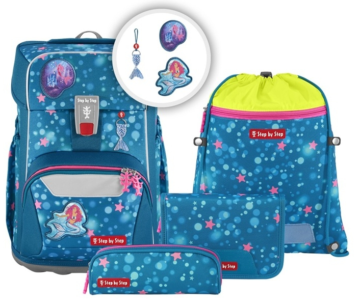 Step by Step 'Mermaid Lola' Giant Schulrucksack 5-tlg.