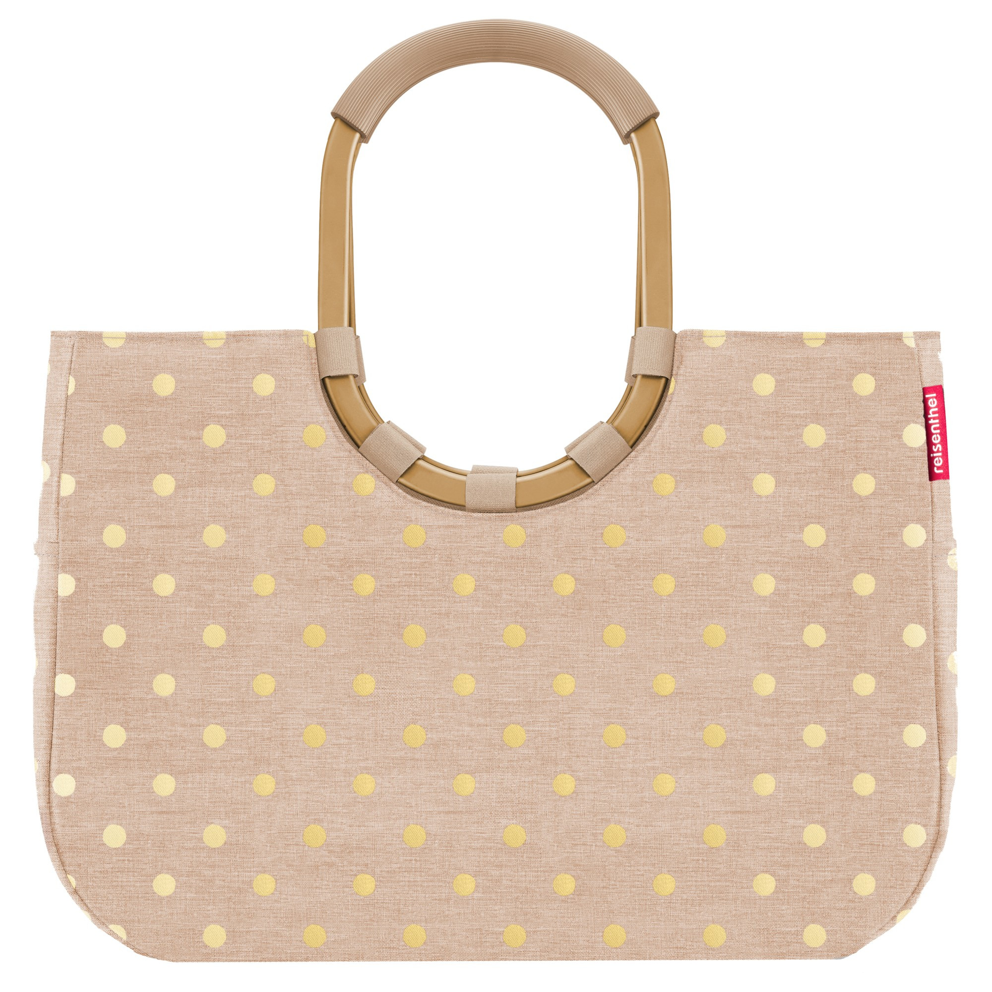 Reisenthel 'loopshopper L' Shopper mit Alugriffen dots coffee