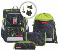 Step by Step 'Danger Cat Chiko' Cloud Schulrucksack-Set 5tlg. 990g