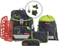 Step by Step 'Danger Cat Chiko' 2in1 Plus Schulrucksackset 6tlg 19l 1200g