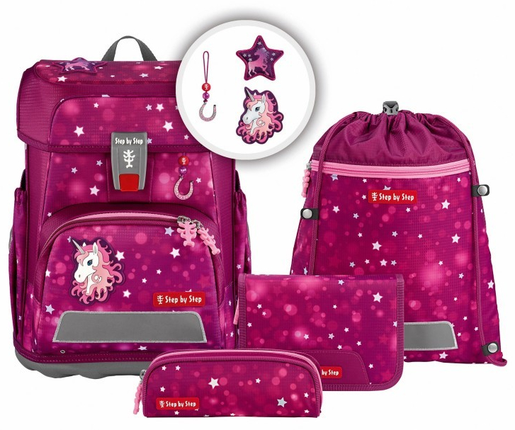 Step by Step 'Sweet Unicorn Nuala' Cloud Schulrucksack-Set 5tlg. 990g