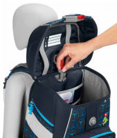 Step by Step 'Shark Dexter' Space Shine Schulrucksack-Set 5tlg. 1250g 20l