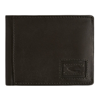Camel active 'Dust' Scheintasche Querformat mit RFID Schutz echt Leder schwarz