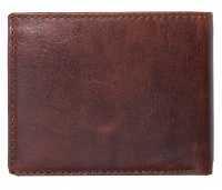 Camel active 'Field' Börse im Querformat mit RFID-Schutz echt Rindleder cognac