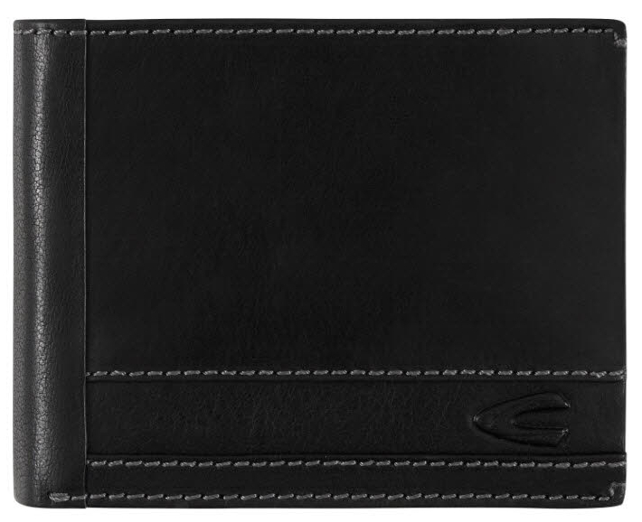 Camel active Field Horizonzal Scheintasche echt Rindleder black