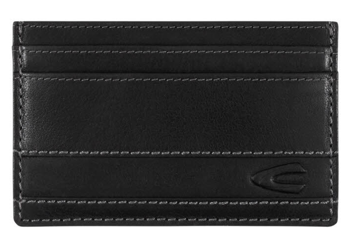 Camel active 'Salamanca' Kombibörse klein mit RFID-Schutz echt Leder black