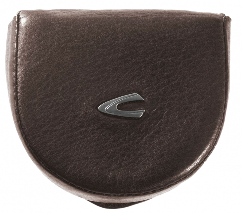 Camel active 'Vegas' Münzbörse echt Leder dunkelbraun