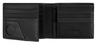 Camel active 'Field' Scheintasche im Querformat mit RFID-Schutz echt Rindleder black