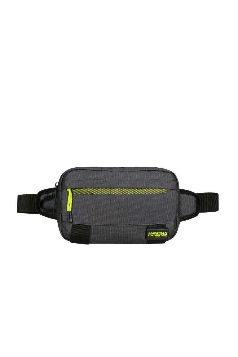 American Tourister 'Urban Track' Sling Bag Coated 3/4l 0,2kg black/lime