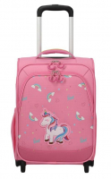Travelite 'MINIMOVER' Einhorn 2-Rad-Kindertrolley 44cm 1,9kg 19l rosa