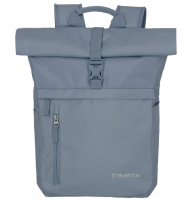 Travelite 'Basics' Rollup-Rucksack 0,8kg 35l rauchblau