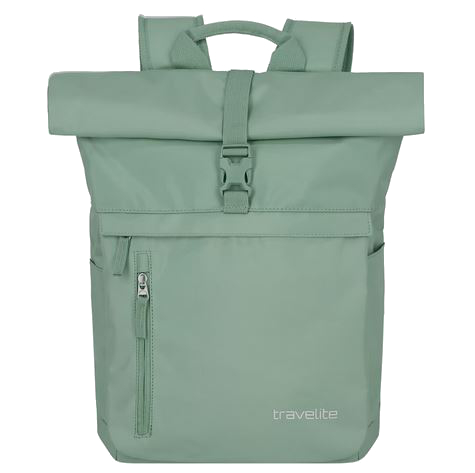 Travelite 'Basics' Roll-up Backpack Rucksack 35l 0,8kg hellgrün