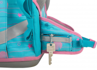 schoolmood 'Lilly' - Meerjungfrau - Timeless Pro Schulranzen-Set 7-tlg. 995g 23,5l hellblau/rosa