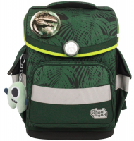 schoolmood 'Daniel' - Dinosaurier - Timeless Pro Schulranzen-Set 7-tlg. 995g 23,5l grün