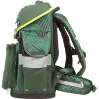 schoolmood 'Daniel' - Dinosaurier - Timeless Pro Schulranzen-Set 7-tlg. 995g 23,5l grün