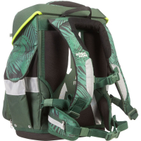 schoolmood 'Daniel' - Dinosaurier - Timeless Pro Schulranzen-Set 7-tlg. 995g 23,5l grün