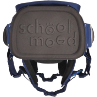 schoolmood 'Felix' - Wolf - Timeless Pro Schulranzen-Set 7-tlg. 995g 23,5l blau/grün