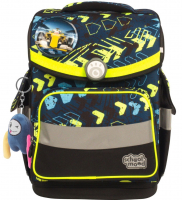 schoolmood 'Elias' - Rennwagen - Timeless Pro Schulranzen-Set 7-tlg. 995g 23,5l multicolor