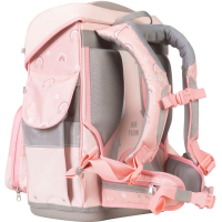 schoolmood 'Rainbow' - Regenbogen - Timeless Pro Schulranzen-Set 7-tlg. 995g 23,5l apricot
