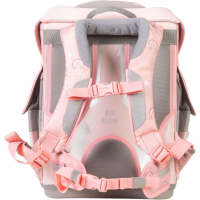 schoolmood 'Rainbow' - Regenbogen - Timeless Pro Schulranzen-Set 7-tlg. 995g 23,5l apricot