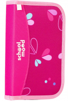 schoolmood 'Klara' - Häschen - Timeless Pro Schulranzen-Set 7-tlg. 995g 23,5l pink