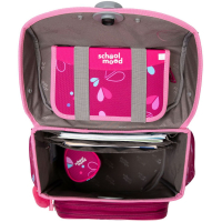 schoolmood 'Klara' - Häschen - Timeless Pro Schulranzen-Set 7-tlg. 995g 23,5l pink