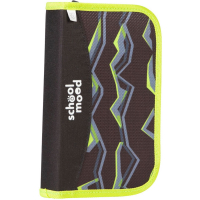 schoolmood 'Finn' - Raubkatze - Timeless Pro Schulranzen-Set 7-tlg. 995g 23,5l schwarz/neongrün