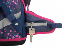 schoolmood 'Leni' - Hund - Champion Maxx Pro Schulranzen-Set 7-tlg. 1.165g 22l blau/pink