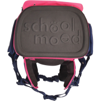 schoolmood 'Leni' - Hund - Champion Maxx Pro Schulranzen-Set 7-tlg. 1.165g 22l blau/pink