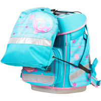 schoolmood 'Lilly' - Meerjungfrau - Champion Maxx Pro Schulranzen-Set 7-tlg. 1.165g 22l hellblau/rosa