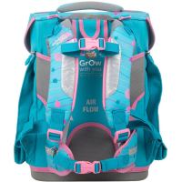 schoolmood 'Lilly' - Meerjungfrau - Champion Maxx Pro Schulranzen-Set 7-tlg. 1.165g 22l hellblau/rosa