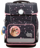 schoolmood 'Ella' - Pony - Champion Maxx Pro Schulranzen-Set 7-tlg. 1.165g 22l schwarz/rosa