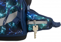 schoolmood 'Felix' - Wolf - Champion Maxx Pro Schulranzen-Set 7-tlg. 1.165g 22l blau/grün
