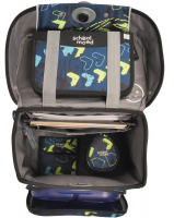 schoolmood 'Elias' - Rennwagen - Champion Maxx Pro Schulranzen-Set 7-tlg. 1.165g 22l multicolor