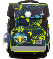 schoolmood 'Elias' - Rennwagen - Champion Maxx Pro Schulranzen-Set 7-tlg. 1.165g 22l multicolor