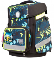 schoolmood 'Elias' - Rennwagen - Champion Maxx Pro Schulranzen-Set 7-tlg. 1.165g 22l multicolor