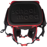 schoolmood 'Mika' - Drache - Champion Maxx Pro Schulranzen-Set 7-tlg. 1.165g 22l anthrazit/rot