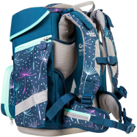 schoolmood 'Lina' - Kätzchen - Champion Maxx Pro Schulranzen-Set 7-tlg. 1.165g 22l blau/türkis